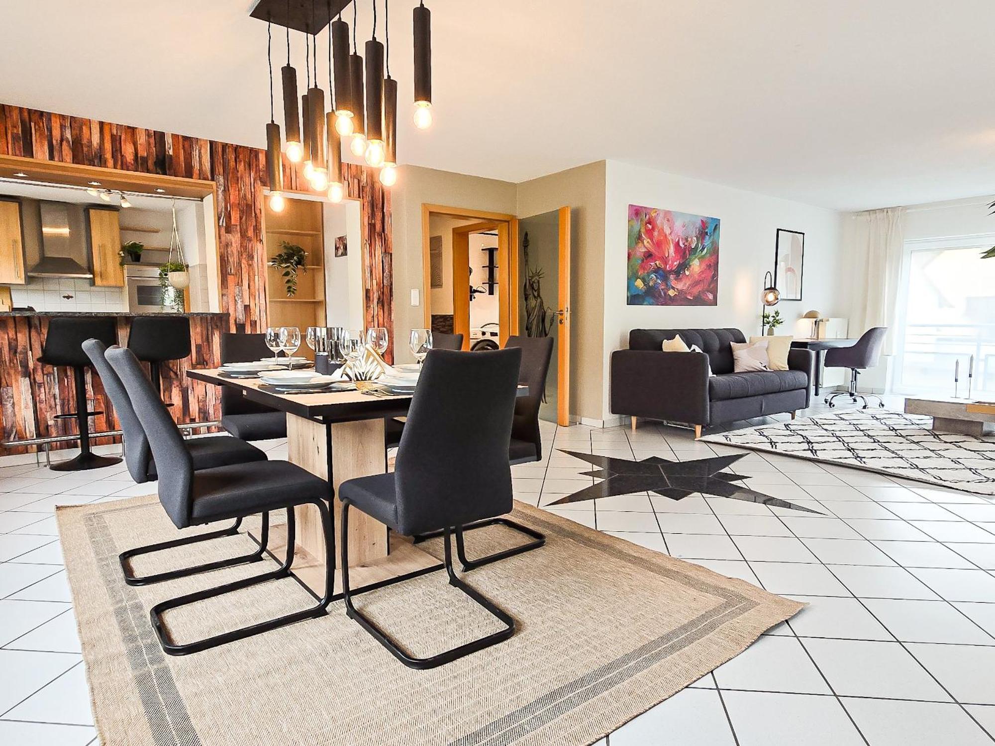 Star-Apartment - Calm, Spacious & Garden, 120M2 Nussloch Bagian luar foto