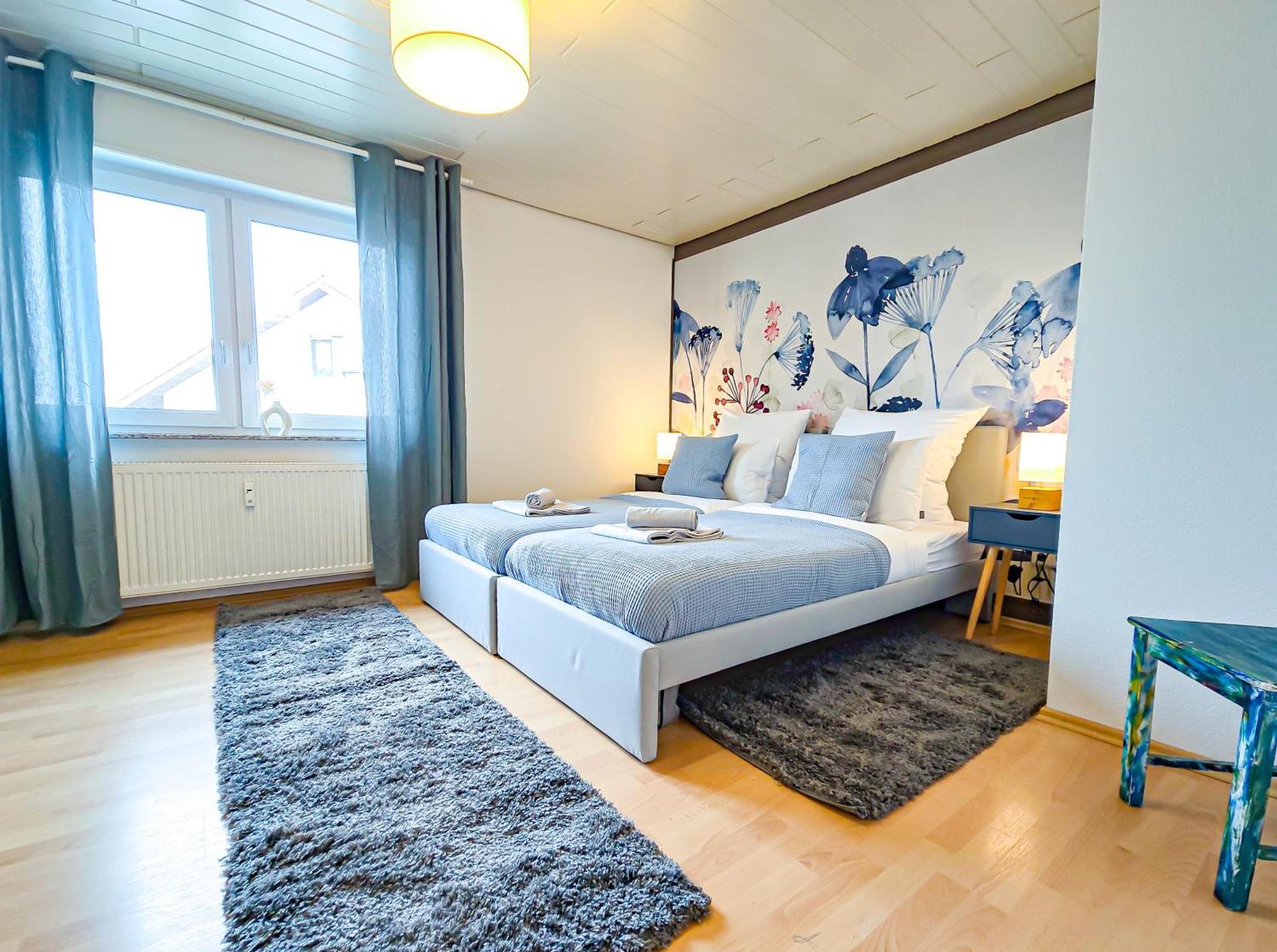 Star-Apartment - Calm, Spacious & Garden, 120M2 Nussloch Bagian luar foto